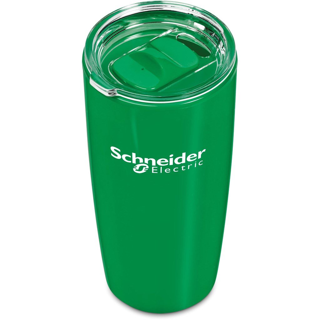 Daytona Plastic 2-in-1 Double-Wall Tumbler & Straw - 600ml