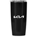 Daytona Plastic 2-in-1 Double-Wall Tumbler & Straw - 600ml Black / BL
