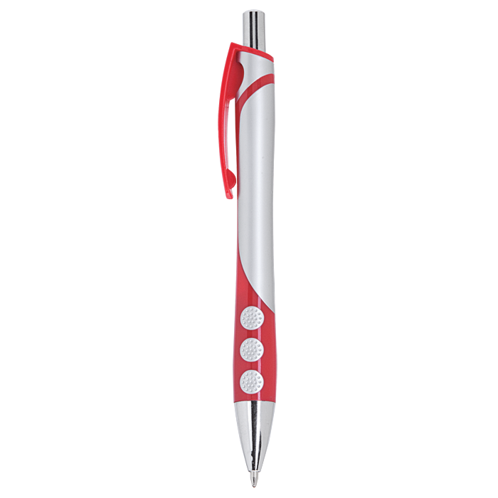 Dotted Grip Ballpoint Pen Red / STD / Last Buy - Writing Instruments