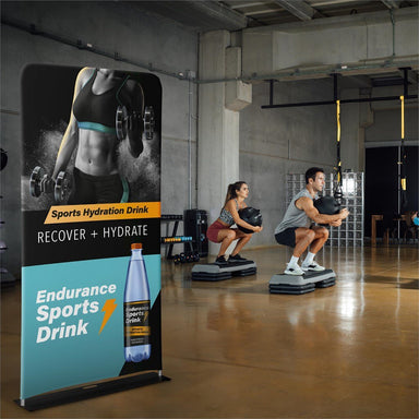 Double Sided Fabric Tube System 1.2m - Displays