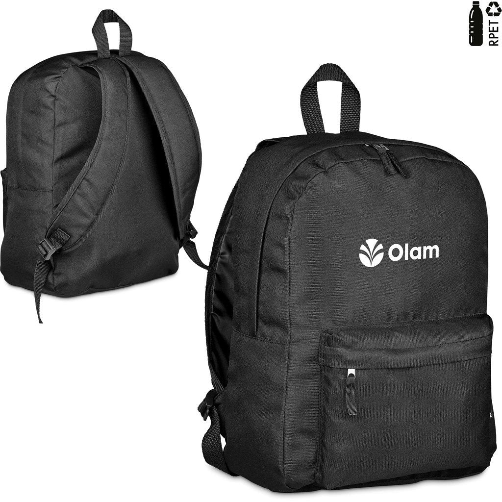 Econoca Recycled Pet Backpack Black / BL