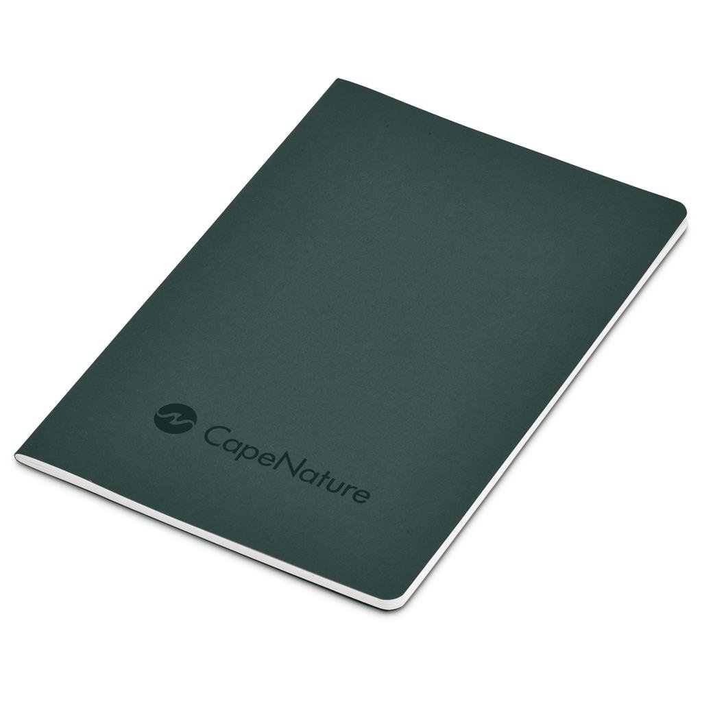 Emika FSC Certified Paper A5 Soft Cover Notebook DARK GREEN - Notebooks,Eco-Friendly Ideas,Ideas for Conferences,Ideas School,Ideas