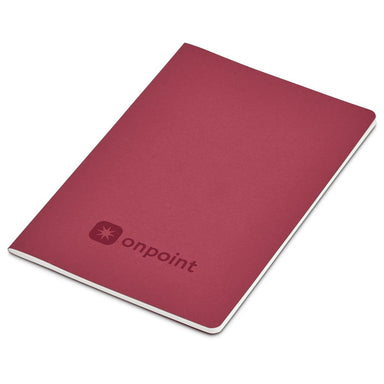 Emika FSC Certified Paper A5 Soft Cover Notebook RED - Notebooks,Eco-Friendly Ideas,Ideas for Conferences,Ideas School,Ideas Work,Notebooks