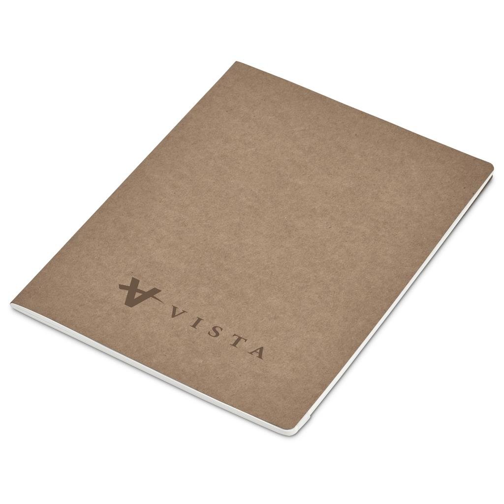 Emika FSC Certified Paper Maxi Soft Cover Notebook NATURAL - A4 Notebooks,Paper Products,Ideas for Conferences,Ideas School,Ideas