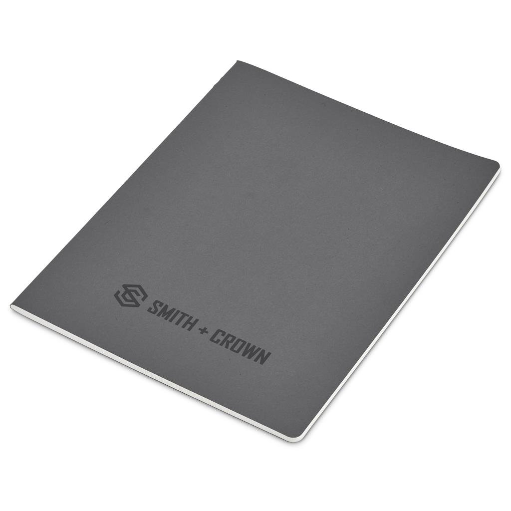 Emika FSC Certified Paper Maxi Soft Cover Notebook DARK GREY - A4 Notebooks,Paper Products,Ideas for Conferences,Ideas School,Ideas