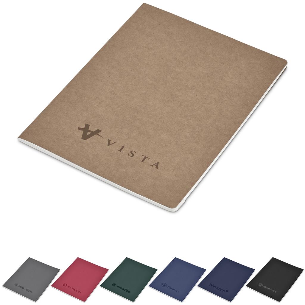 Emika FSC Certified Paper Maxi Soft Cover Notebook - A4 Notebooks,Paper Products,Ideas for Conferences,Ideas School,Ideas Work,Notebooks