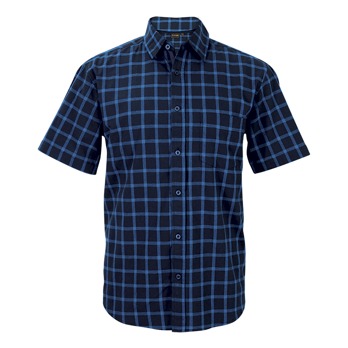 Enviro Lounge Shirt Short Sleeve (LO-ENV) Navy/Blue / XL / Last Buy - Shirts-Corporate