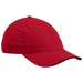 Ernie Els 6 Panel Tee Cap Red/Black / STD / Last Buy - Caps