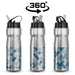 Eva & Elm Atlas Aluminium Water Bottle - 750ml Silver / S