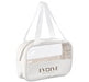 Eva & Elm Chanelle Midi Toiletry Cosmetic Bag Cream / CM