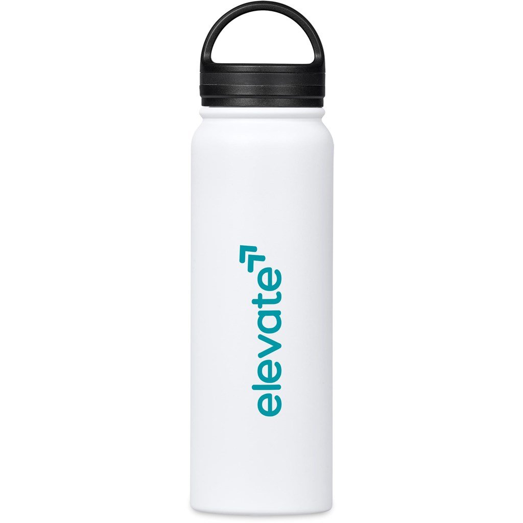 Fabiano Stainless Steel Vacuum Water Bottle – 750ml SOLID WHITE - Bottles,Drinkware