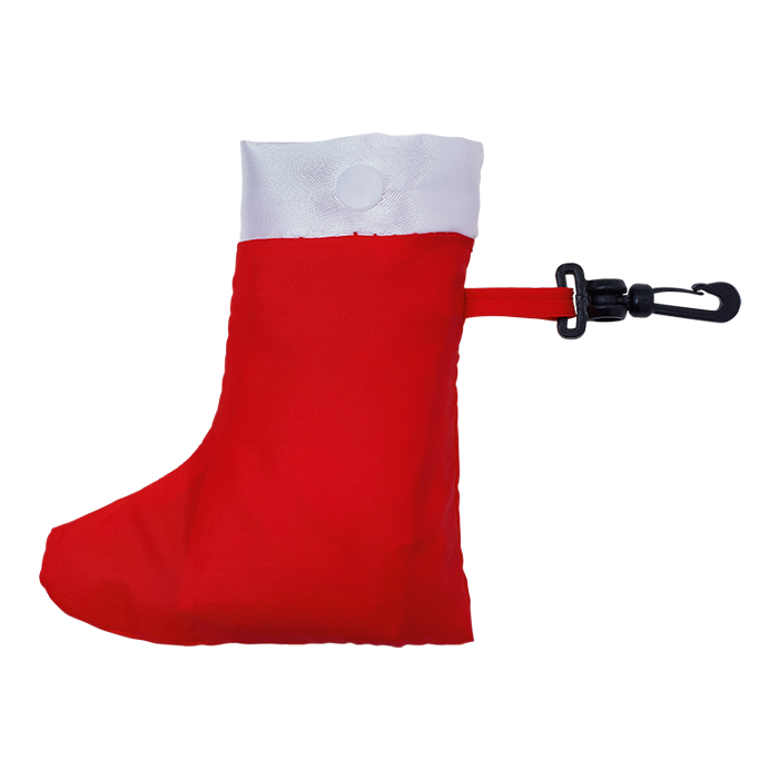 Foldable Christmas Bag Red / STD / Last Buy - Novelties