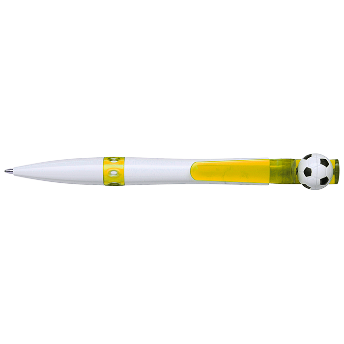 Football Design Ballpoint Pen Yellow / STD / Last Buy - Writing Instruments