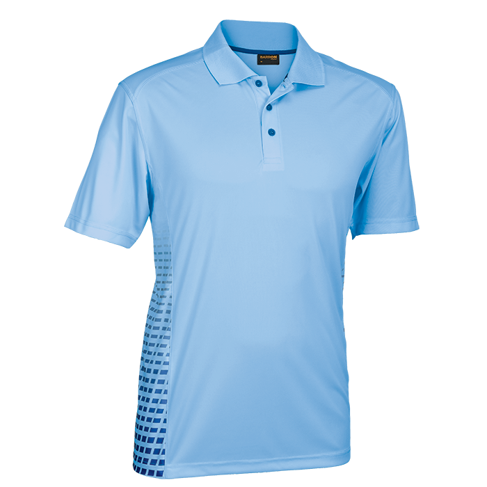 Galaxy Golfer Mens Sky/Royal / XL / Regular - Golf Shirts