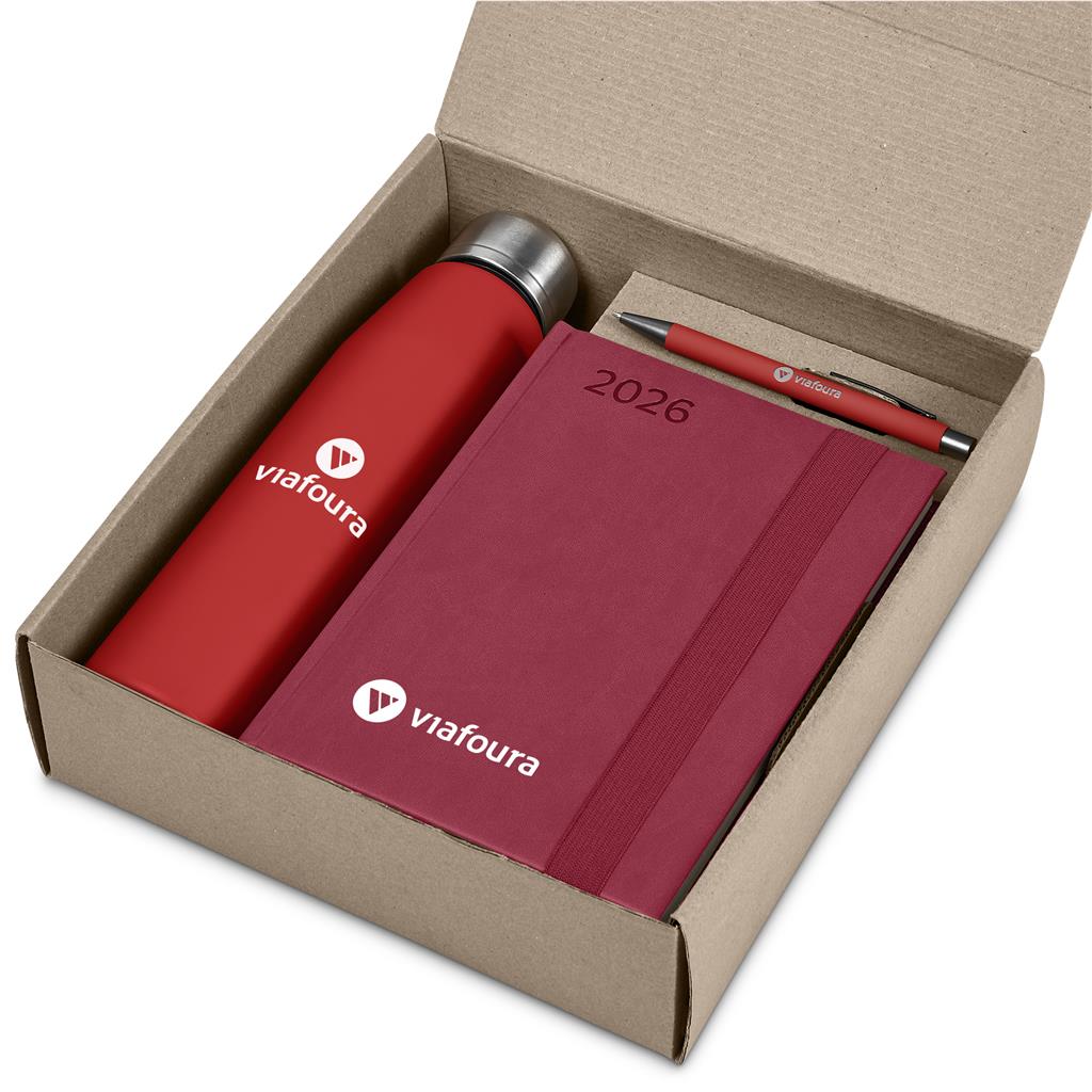 Holism Diary Gift Set RED - Diaries 2026,New Items,Diary Sets 2026