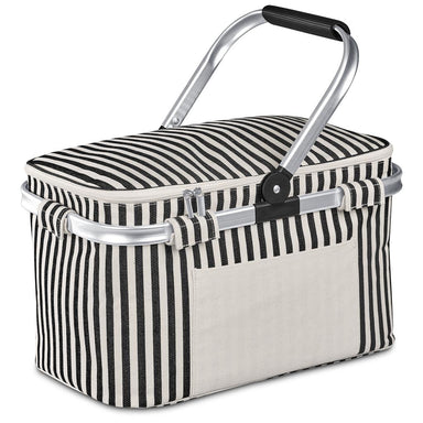 Honeygrove Basket 30-Litre Cooler BLACK - Picnic,Cooler Bags,Ideas for Summer,Outdoor and Leisure