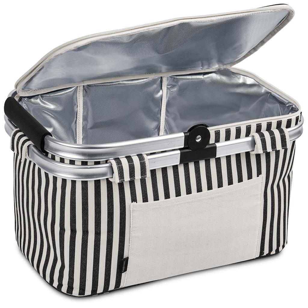 Honeygrove Basket 30-Litre Cooler BLACK - Picnic,Cooler Bags,Ideas for Summer,Outdoor and Leisure