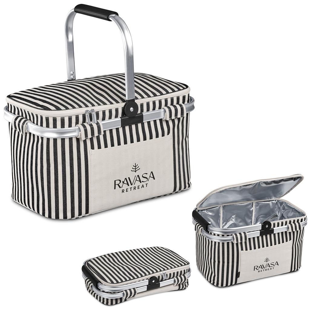 Honeygrove Basket 30-Litre Cooler BLACK - Picnic,Cooler Bags,Ideas for Summer,Outdoor and Leisure