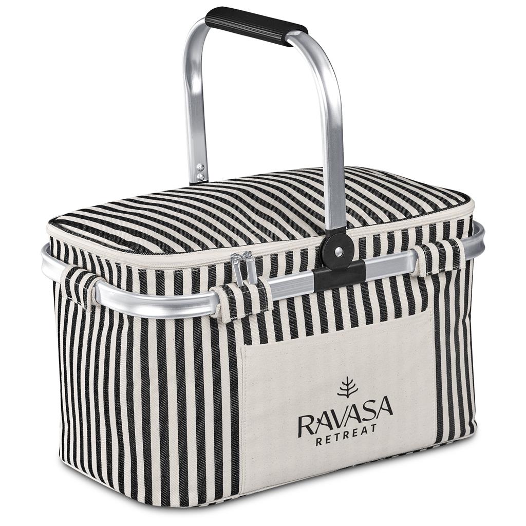 Honeygrove Basket 30-Litre Cooler BLACK - Picnic,Cooler Bags,Ideas for Summer,Outdoor and Leisure
