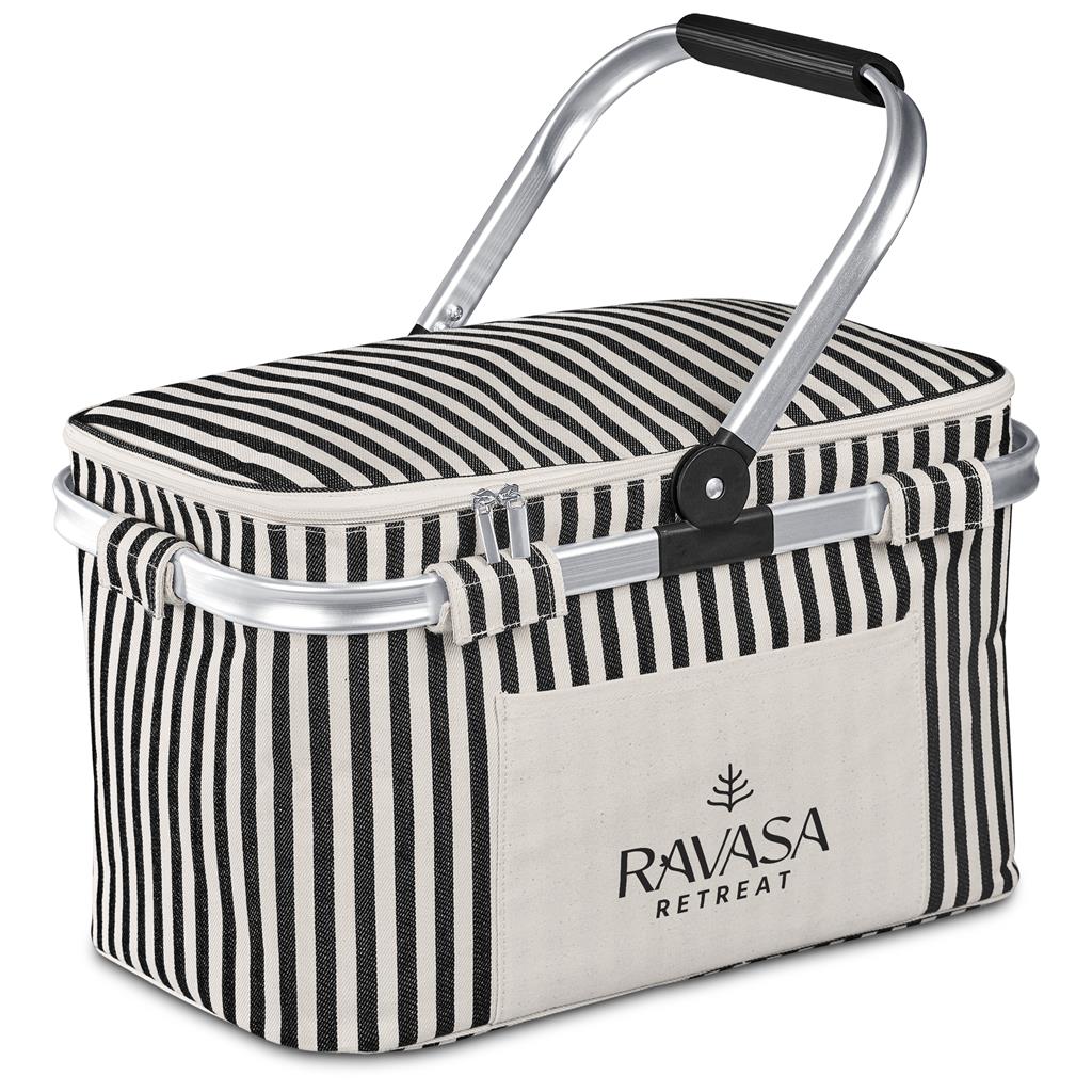 Honeygrove Basket 30-Litre Cooler BLACK - Picnic,Cooler Bags,Ideas for Summer,Outdoor and Leisure