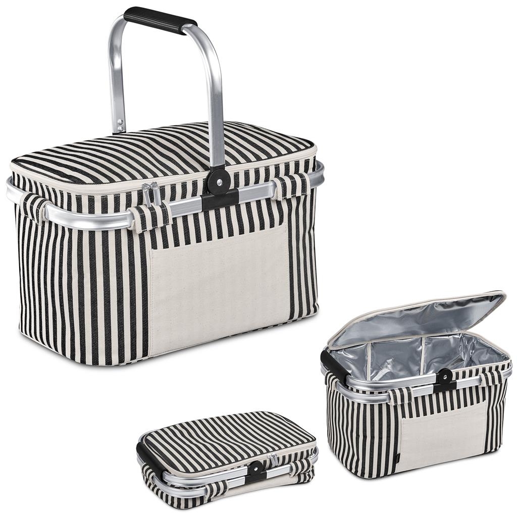 Honeygrove Basket 30-Litre Cooler BLACK - Picnic,Cooler Bags,Ideas for Summer,Outdoor and Leisure