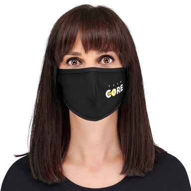 Iona Adults Double-Layer Ear Loop Face Mask-Dark Green-DG1