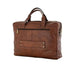 Italian Leather 2 Compartment Laptop Bag Black-