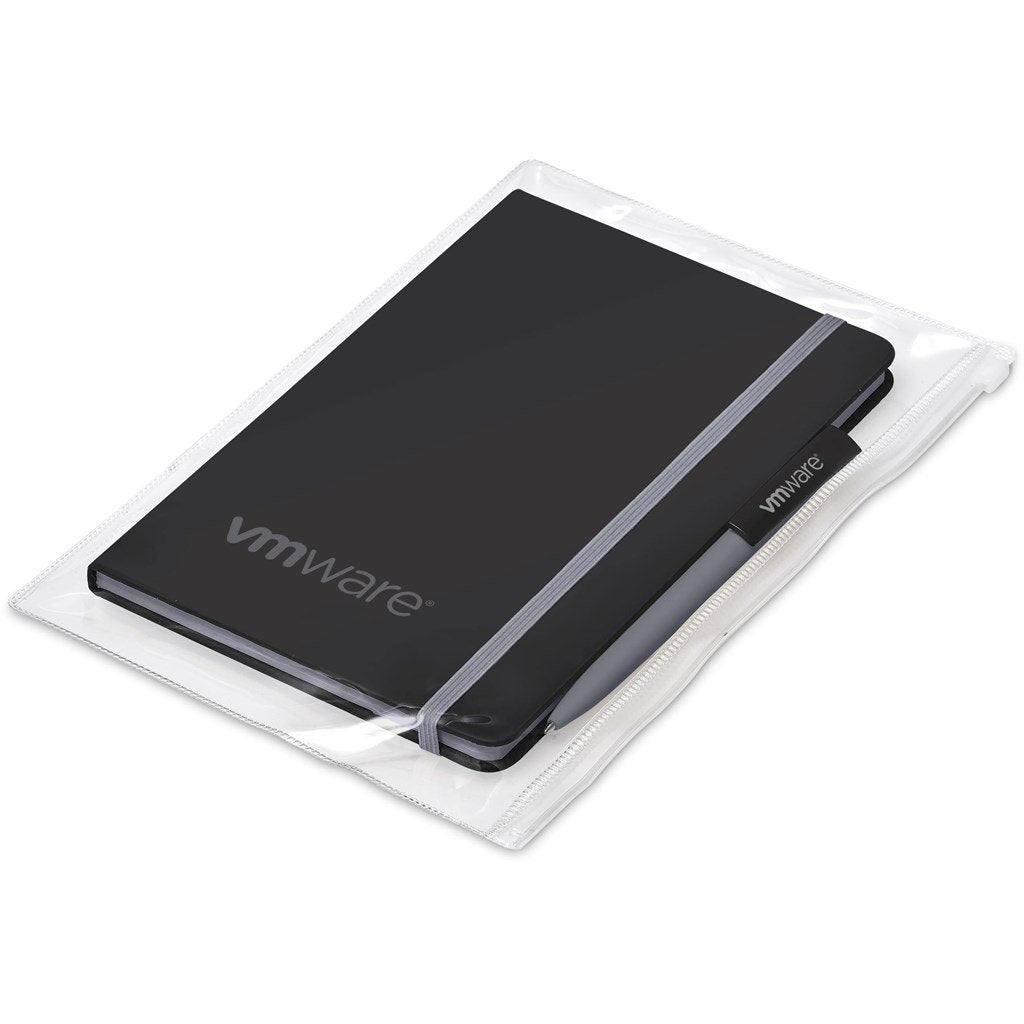 Johnson Notebook & Pen Set GREY - Sets,Notebook Sets