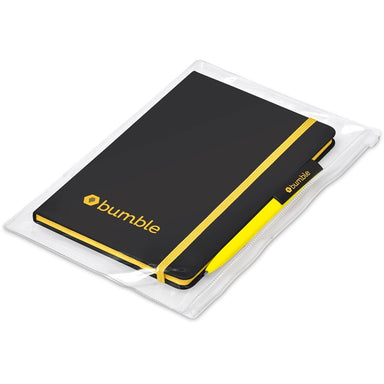 Johnson Notebook & Pen Set YELLOW - Sets,Notebook Sets