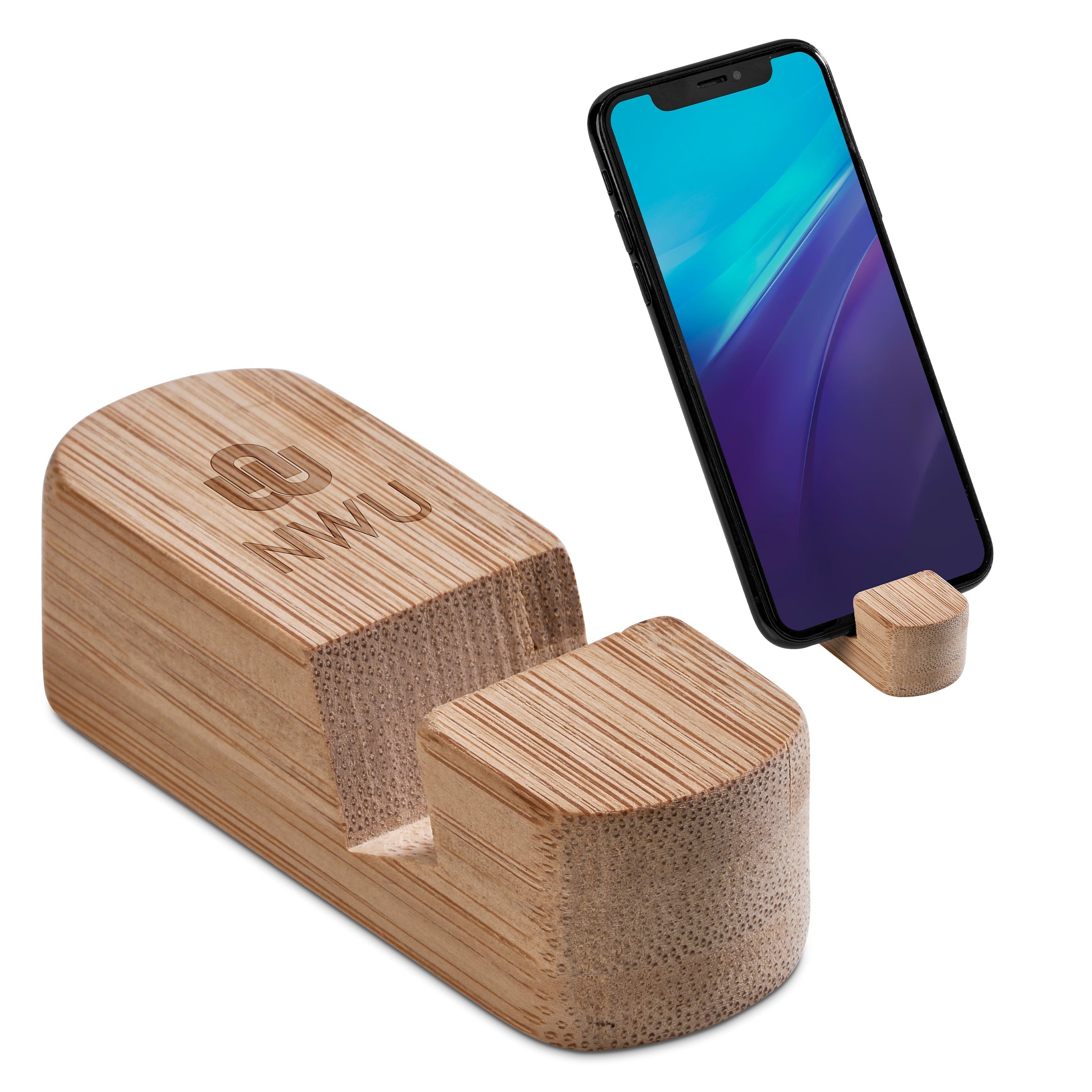 Kiki Bamboo Phone Stand Natural / NT