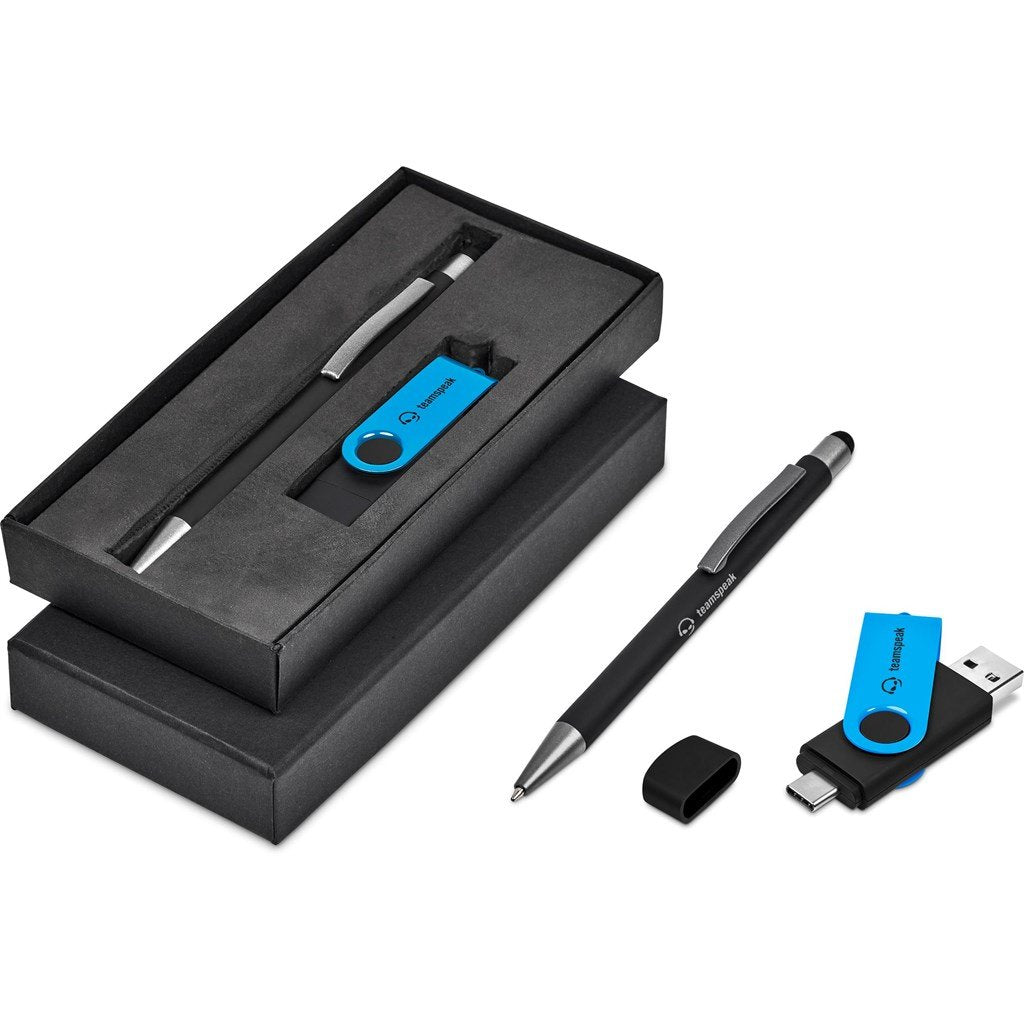 Kitling Gift Set - 8GB / CYAN - Mobile Tech Sets