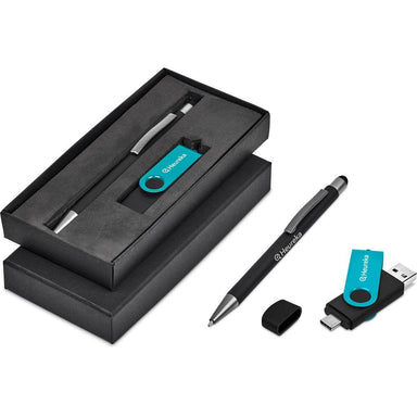 Kitling Gift Set - 8GB / TURQUOISE - Mobile Tech Sets