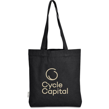 Kyanbasu Recycled Canvas Shopper BLACK - Eco-Friendly Bags,Shoppers and Totes,Cotton Products,Bags,Bags,Recycled Bags