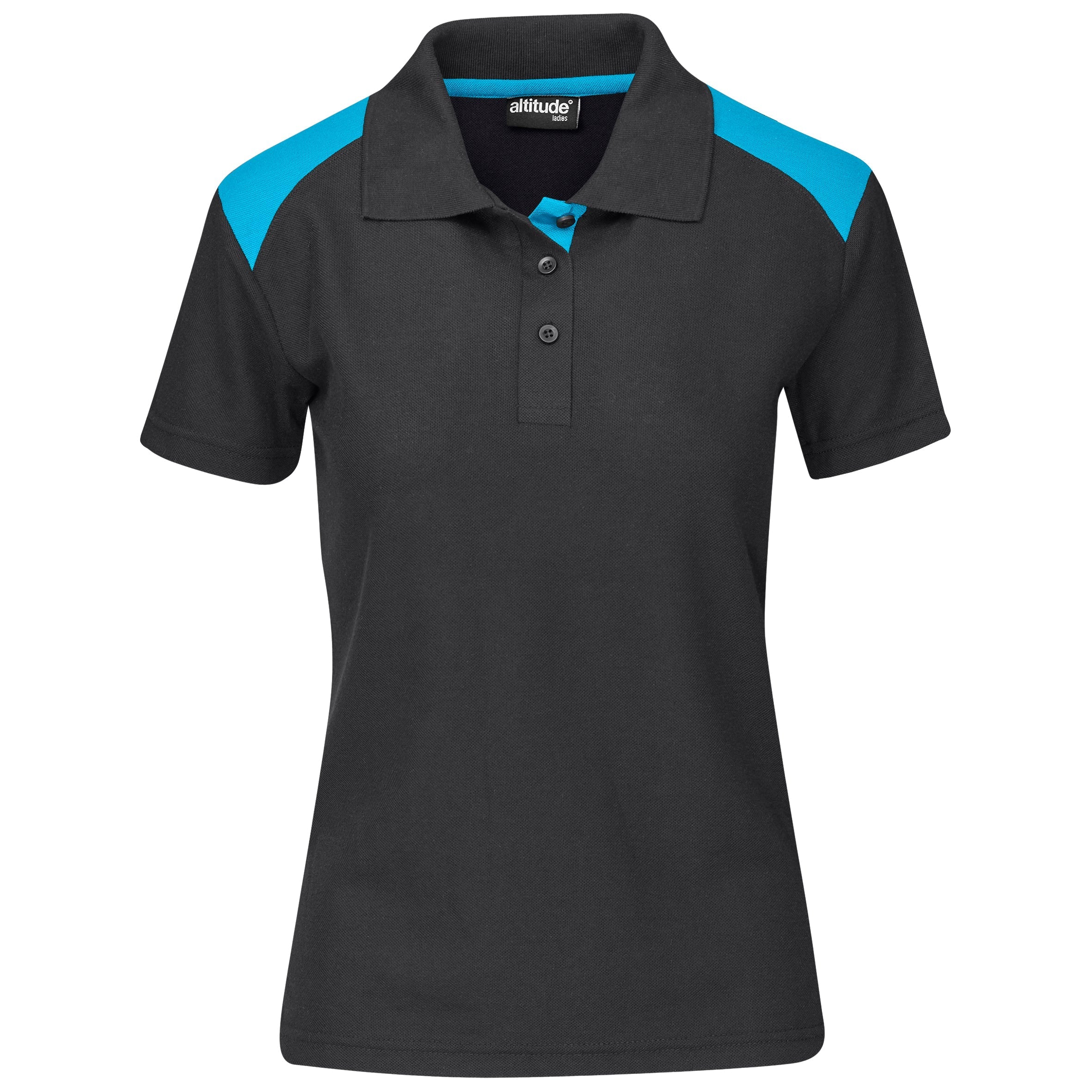 Ladies Apex Golf Shirt L / Cyan / CY