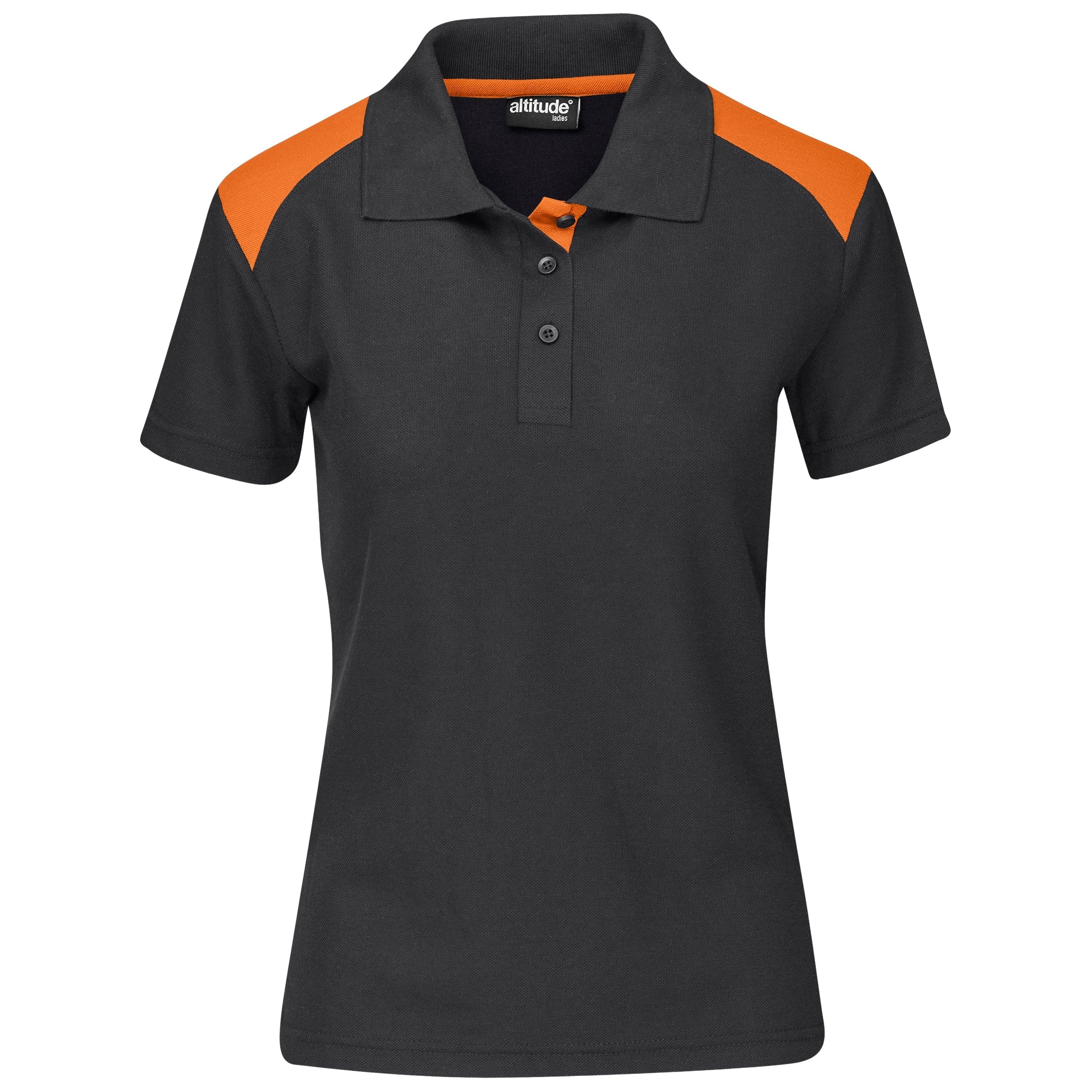Ladies Apex Golf Shirt L / Orange / O