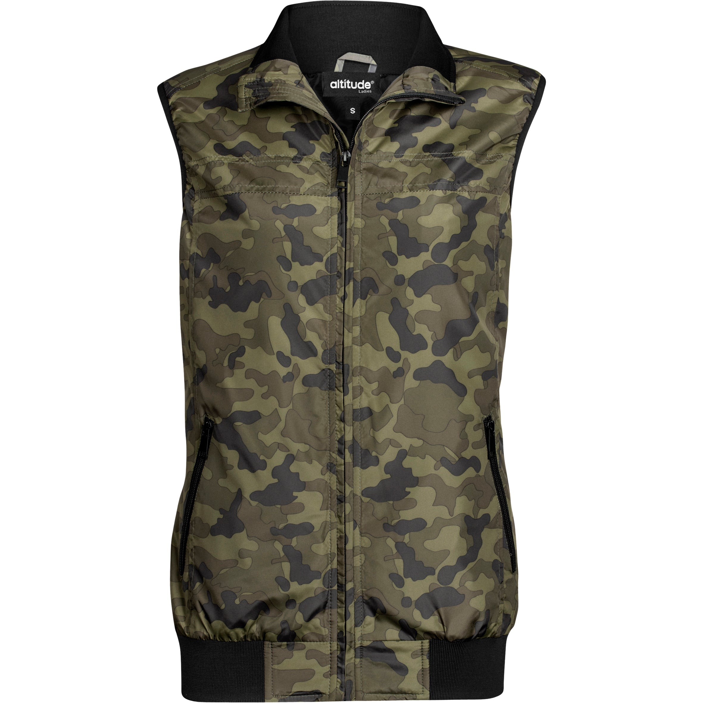 Ladies Colorado Bodywarmer - Military Green Only-