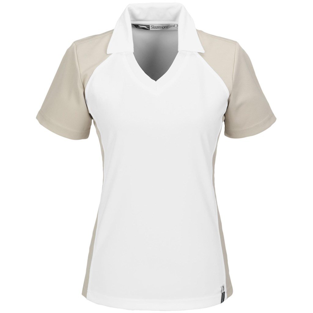 Ladies Grandslam Golf Shirt - Navy XL / Khaki / KH