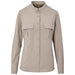 Ladies Long Sleeve Amatola Shirt S / KHAKI - New Clothing 2025,Shirts,Utility Shirts