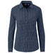 Ladies Long Sleeve Aston Shirt L / Navy / N