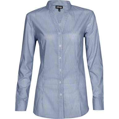 Ladies Long Sleeve Birmingham Shirt - Navy 2XL / N