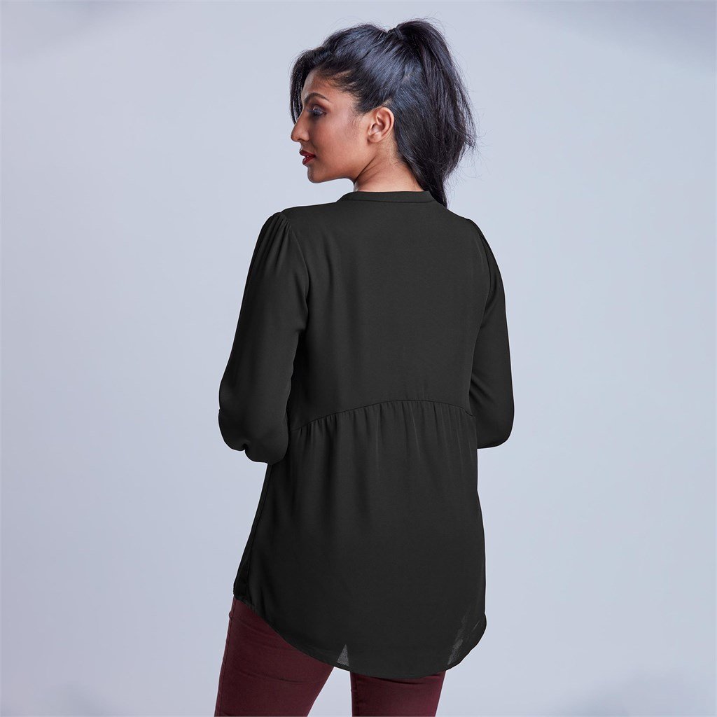 Ladies Long Sleeve Candice Blouse - Lounge Shirts