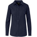 Ladies Long Sleeve Empire Shirt 2XL / Navy / N