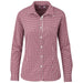 Ladies Long Sleeve Kenton Shirt - Red L / R