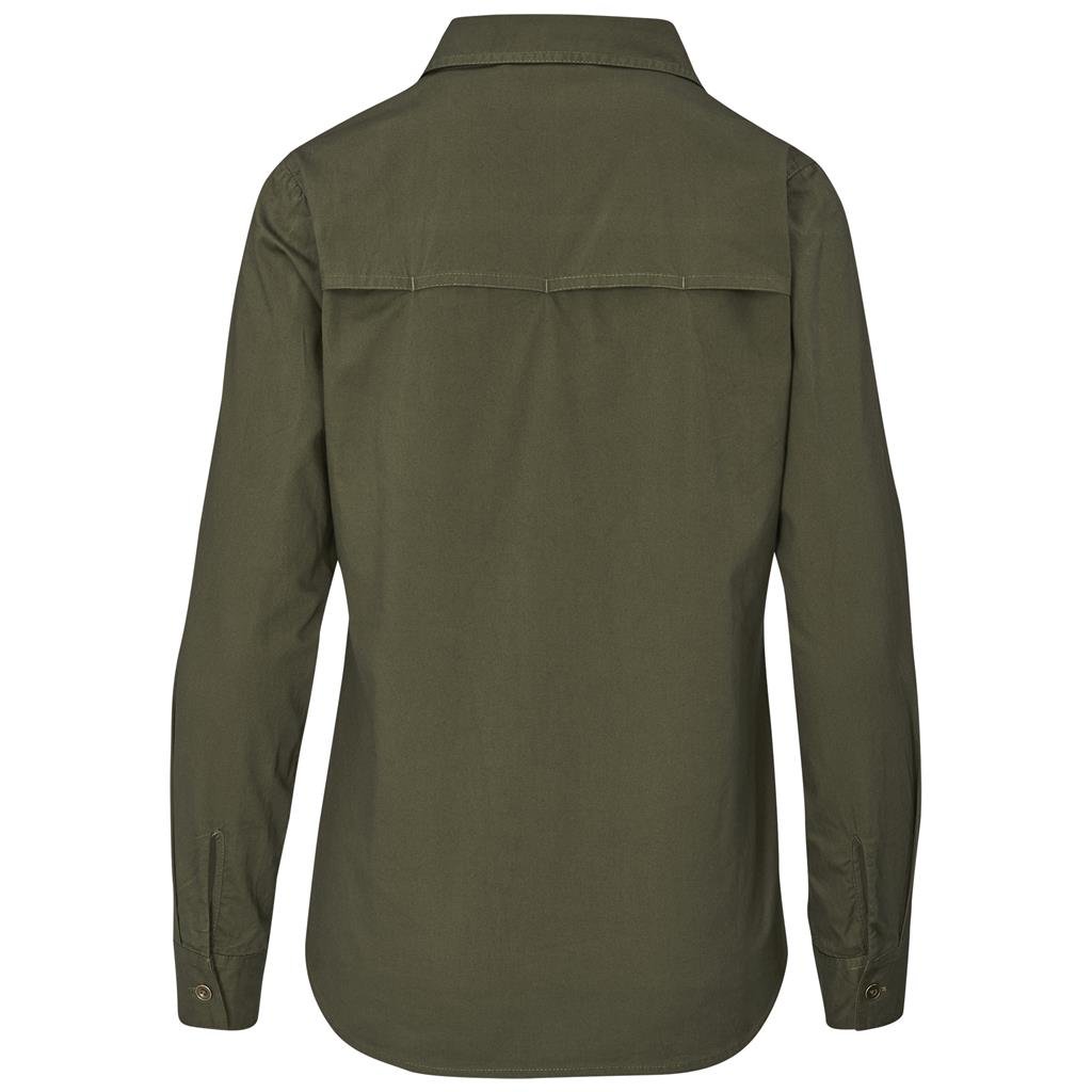 Ladies Long Sleeve Mawenzi Twill Shirt - New Clothing 2025,Shirts,Utility Shirts