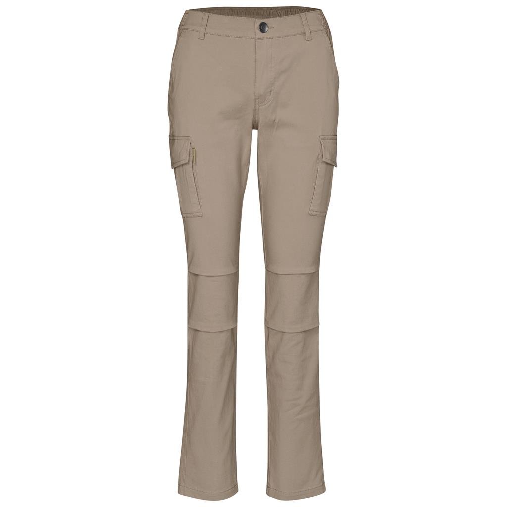 Ladies Mandara Twill Pants 28 / KHAKI - New Clothing 2025,Pants and Shorts,Bottoms
