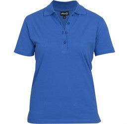 Ladies Michigan Golf Shirt - Yellow Only-L-Royal Blue-RB