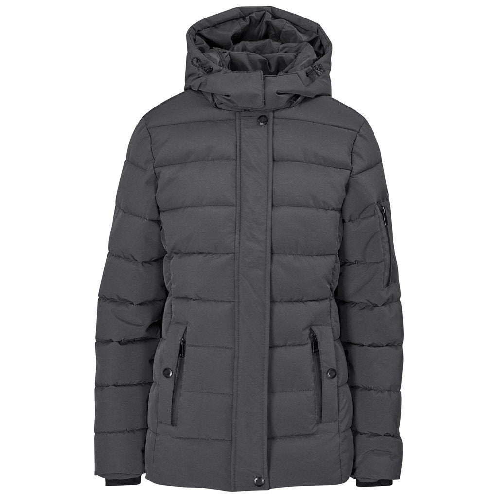 Ladies Montpellier Jacket S / GREY - Padded Jackets,Heavyweight Jackets