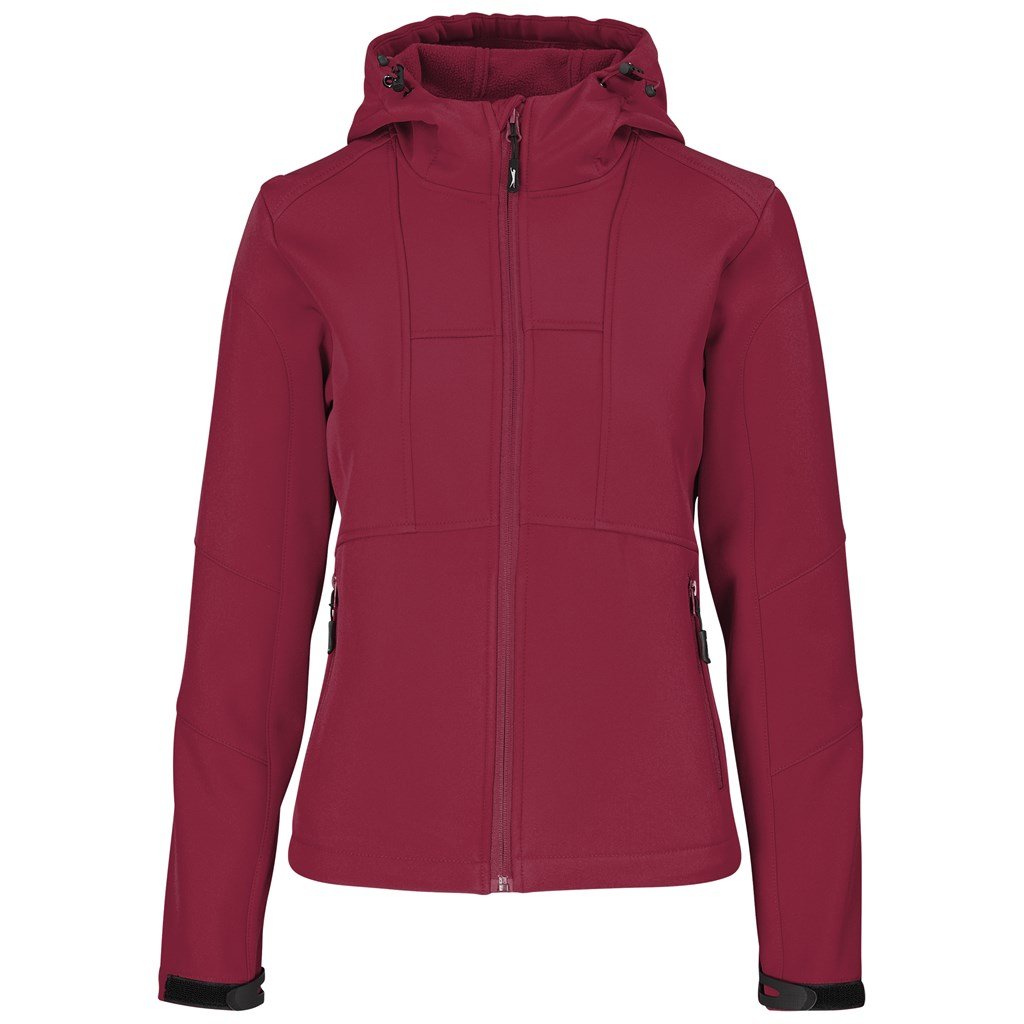 Ladies Nexus Softshell Jacket S / RED - Jackets,Medium Weight Jackets