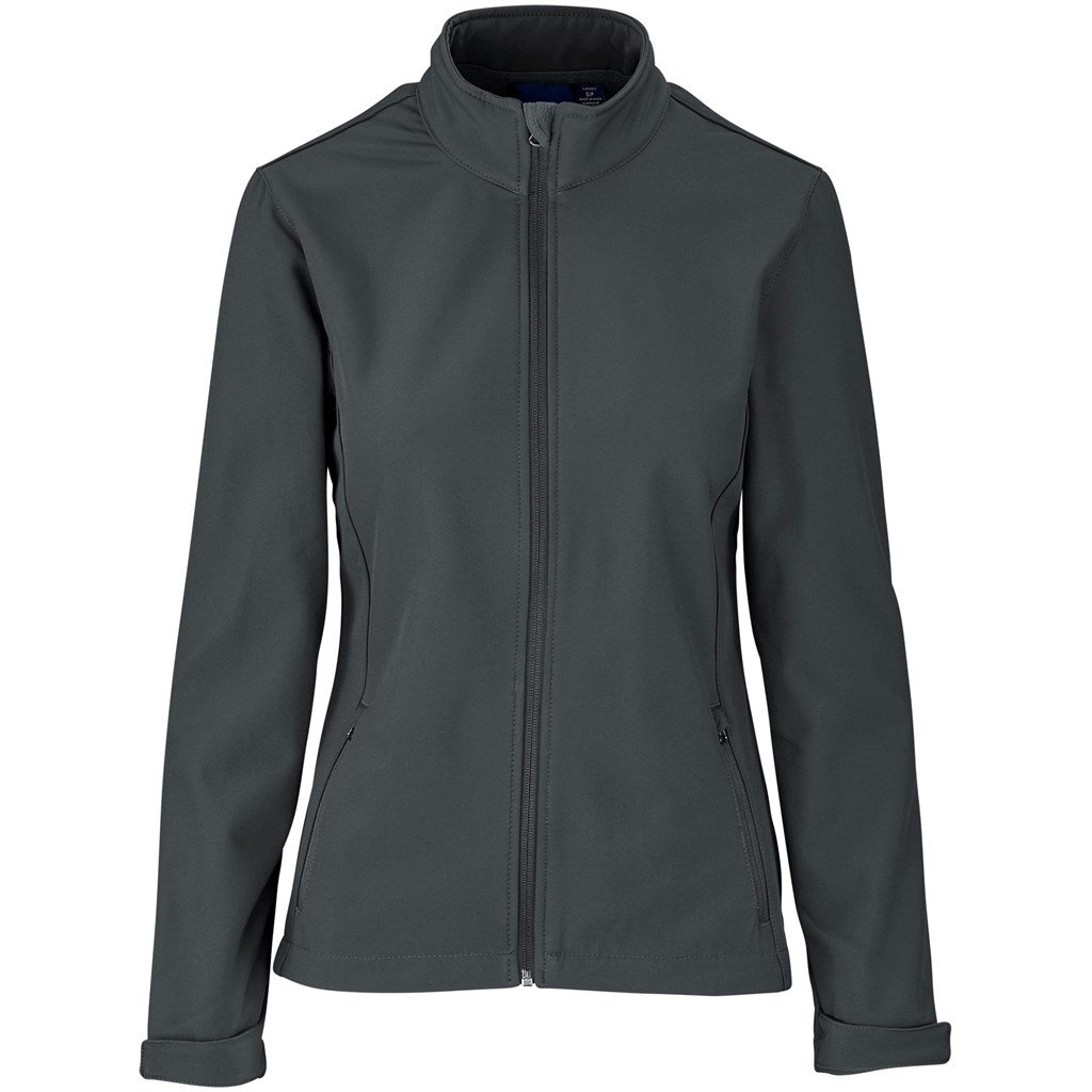 Ladies Pinnacle Softshell Jacket 2XL / Grey / GY