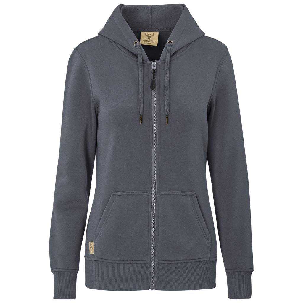 Ladies Rift Hooded Sweater S / CHARCOAL - Hoodies,New Clothing 2025,Hoodies